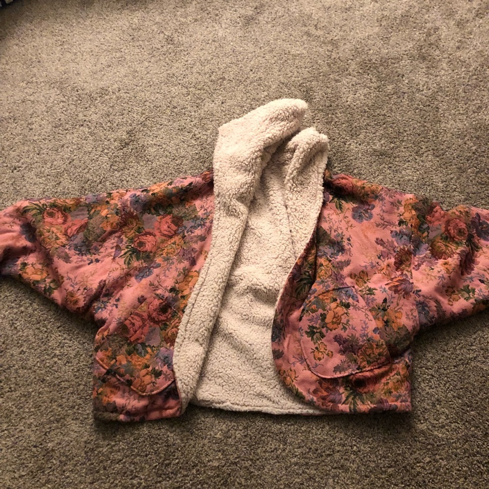 UO Floral Beatriz Reversible Jacket